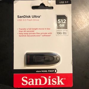 512gb SanDisk ultra usb 3.0